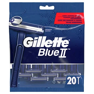 Afbeelding van Gillette Blue II Wegwerpscheermesjes 20 stuks