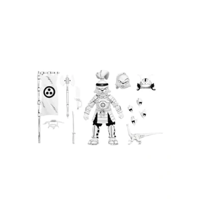 Afbeelding van NECA Usagi Yojimbo Action Figure Samurai Black &amp; White 18 cm Figuur