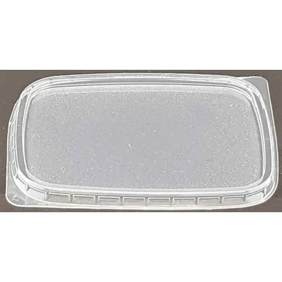 Afbeelding van Rechthoekige Bakjes 108mm Deksels 108 Serie Rechthoek PP Transparant voor Geribbelde 114 x 89 9mm