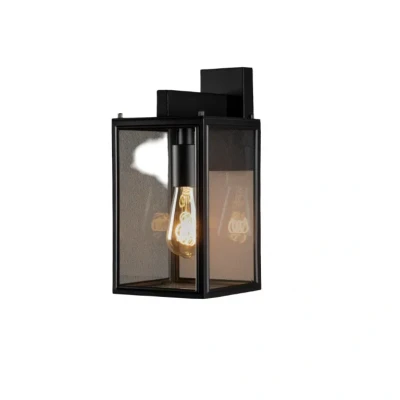 Afbeelding van Konstsmide Carpi schwarz 7352 750 Buitenlamp (wand) E27 Zwart