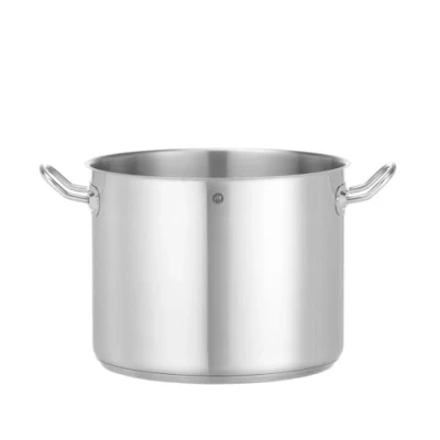 Afbeelding van Hendi Kookpan hoog zonder deksel 13,5L inductiegeschikt koelblijvende handgrepen ⌀280x(H)220mm