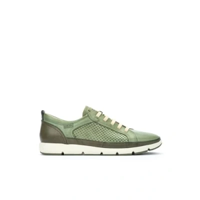 Afbeelding van Pikolinos Fuencarral heren sneaker groen maat 46 (EU) 12 (UK)