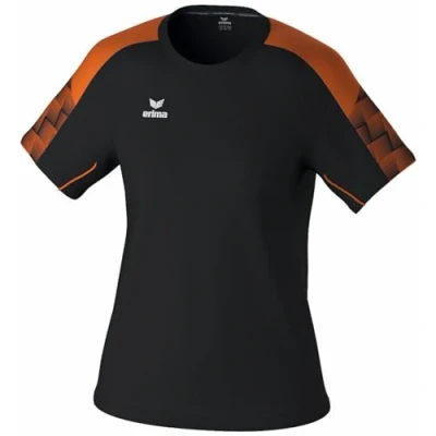 Afbeelding van Erima Evo Star T Shirt Dames Zwart / Oranje Maat: 44