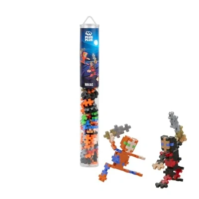 Afbeelding van Plus 4307 Geniaal bouwspel Ninjas Creatieve bouwset voor kinderen 100 stuks