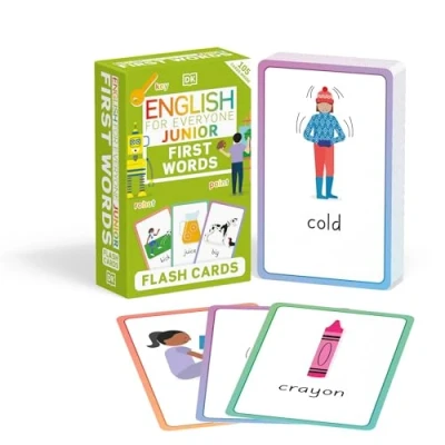 Afbeelding van DK English for Everyone Junior First Words Flash Cards