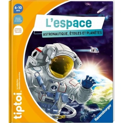 Afbeelding van Ravensburger tiptoi® Interactief boek L&#039;Espace Astronautics, sterren en planeten elektronisch educatief spel, zonder scherm, vanaf 6 jaar Franse versie 13099048