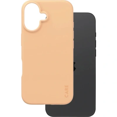 Afbeelding van PanzerGlass CARE by ® Fashionable Backcover Apple iPhone 16 Oranje Inductieve lading