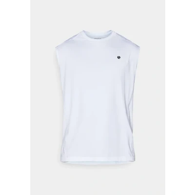 Afbeelding van Björn Borg ACE Panel TANK Top, Heren, Maat: Large, Brilliant white