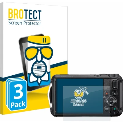 Afbeelding van BROTECT Screenprotector voor Ricoh Pentax WG 8 Folie Beschermfolie Beschermglas matte (3 Stuks)