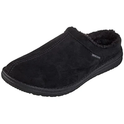 Afbeelding van Skechers Melson Pantoffels, Heren, Maat: 41, Black Textiel