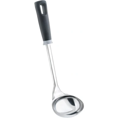 Afbeelding van Metaltex Pollepel Maximo 32 Cm Rvs Zilver/zwart