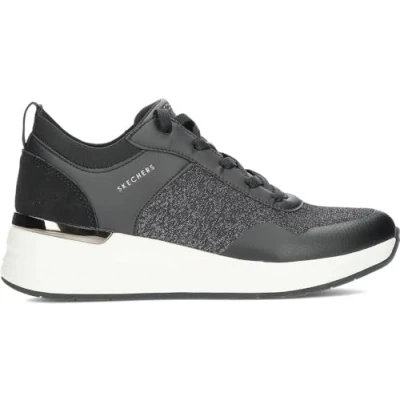 Afbeelding van Skechers BOBS Arch comfort B Sweet sneakers Zwart Extra Memory Foam Maat 38