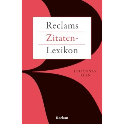 Afbeelding van Reclams Zitaten Lexikon