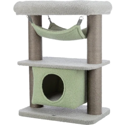 Afbeelding van Trixie Kitten Krabpaal Lunito Grijs / Mintgroen 71 CM