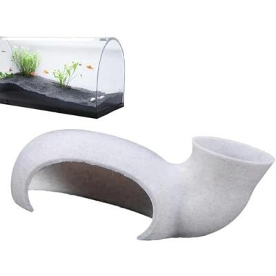 Afbeelding van Aquariumvissen Tunnel Ondergrondse Aquarium Unieke Garnalen Cave Decoratie, Accessoires, Visgrot, Decoratie