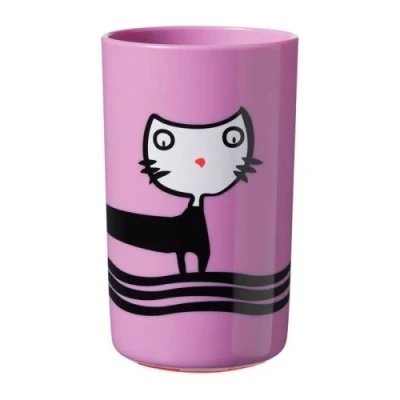 Image de tommee tippee tasse anti chute super cup fille 300ml 12m+