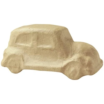 Afbeelding van Décopatch SA210C een papierhouder van bruin papiermaché, 14,5 x 7,2 7 cm, auto