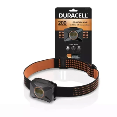 Afbeelding van Duracell DH200 LED Hoofdlamp Zwart Hoofdlampen