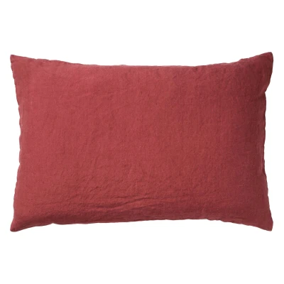 Afbeelding van Dutch Decor LINN Sierkussen 40x60 cm 100% linnen Merlot rood