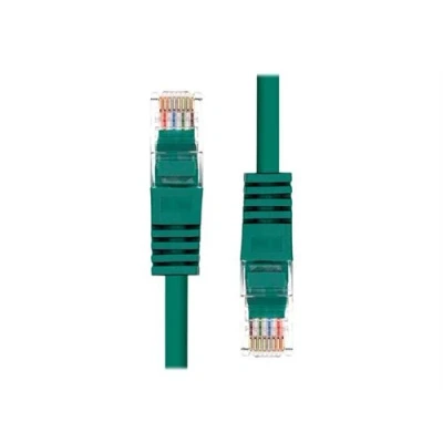 Image de ProXtend Cordon de raccordement RJ 45 (M) pour 7 m 5.4 mm UTP CAT 5e IEEE 802.3at moulé, sans crochet, bloqué vert