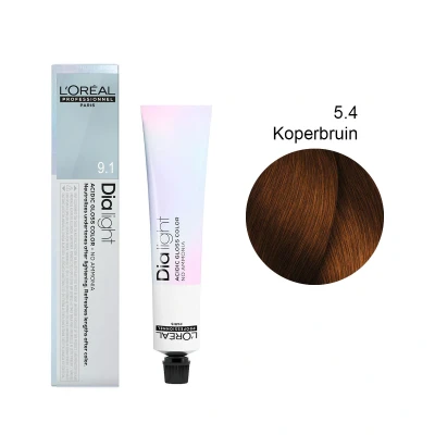 Afbeelding van L&#039;Oréal Professionnel Dia Light 5.4 Koperbruin