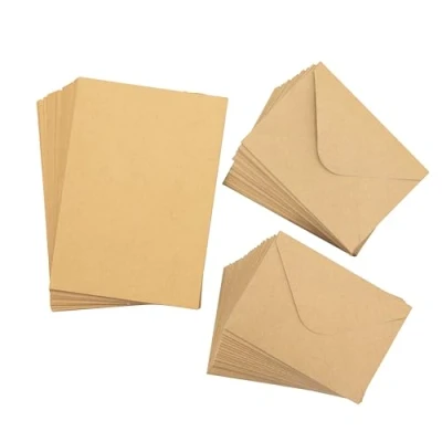 Afbeelding van Crafter&#039;s Companion A6 Kraft Card&amp;Envelopes 100 st.