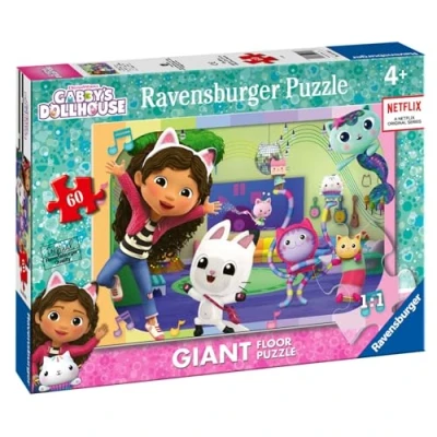 Afbeelding van Gabby s Dollhouse Puzzle 60 stuks