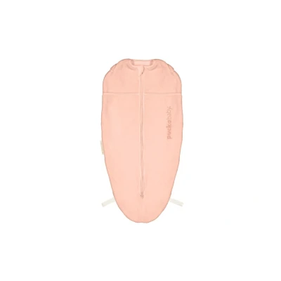 Afbeelding van Puckababy Mini Inbakerslaapzakje baby (3 6m) Peach Teddy TOG 2.0 Winterslaapzak