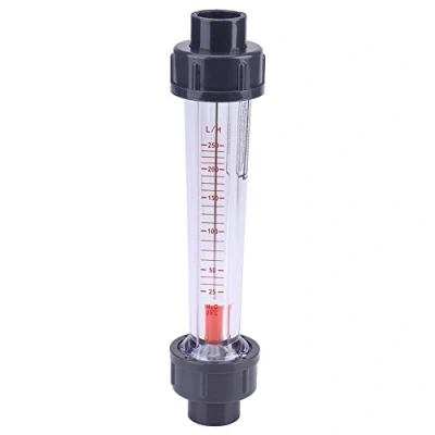 Afbeelding van Vloeibare debietmeter, buisrotameter, kunststof, type LZS 15, 25 250 l/h, onmiddellijke vloeibaar water DN15 1/2 inch