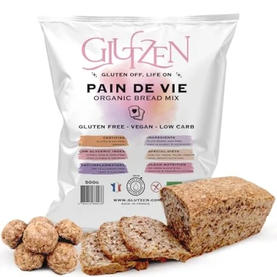 Afbeelding van GLUTZEN glutenvrije biologische broodmix, 500 g