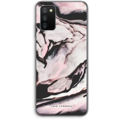 Afbeelding van Case Company® hoesje geschikt voor Samsung Galaxy A03S Roze stroom Soft Cover Telefoonhoesje Bescherming aan alle Kanten en Schermrand