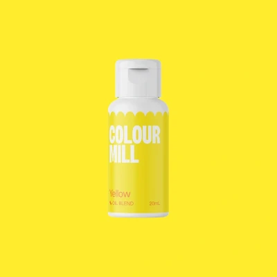Afbeelding van Colour Mill Oil Blend Voedingskleurstof op Oliebasis Yellow 20ml