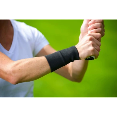 Afbeelding van Back on Track Polsbeschermer Zwart L, 18cm