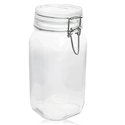 Afbeelding van Bormioli Rocco voorraadpot 1,5 liter met bubbelsluiting