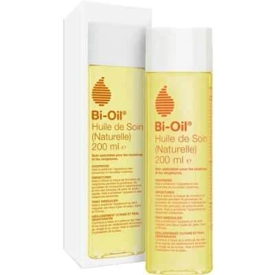 Image de Bio Oil Huile de Soin naturelle spécialisé pour les vergetures, cicatrices, peau sèche et teint irrégulier Formulation 100% Idéal pendant la grossesse 1 x 200 ml