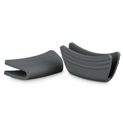 Afbeelding van Le Creuset Potgreepbeschermer 2x, Pan deksel, Grijs