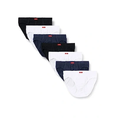 Afbeelding van s.Oliver 7 PACK Slip, Heren, Maat: Medium, Schwarz, navy, weiß