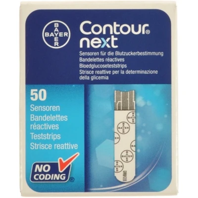 Afbeelding van Ascencia Contour Next Teststrips 50