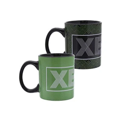 Afbeelding van Xbox Warmtewissel Mok Groen en Zwart 300ml