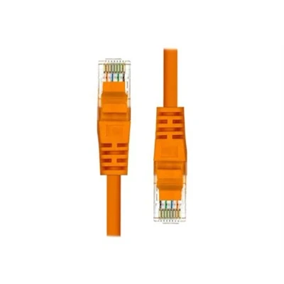 Image de ProXtend Cordon de raccordement RJ 45 (M) pour 3 m UTP CAT 5e moulé, sans crochet orange