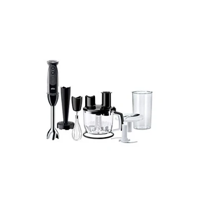 Image de Pied Mixeur Braun Household MQ 5277 BK 600ml 1000W 220V Plastique Acier Inoxydable Noir