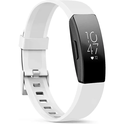 Afbeelding van iMoshion bandje Geschikt voor Fitbit Inspire Siliconen Wit