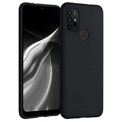 Afbeelding van kwmobile telefoonhoesje geschikt voor Motorola Moto G30 / G20 G10 Hoesje smartphone Back cover in mat zwart