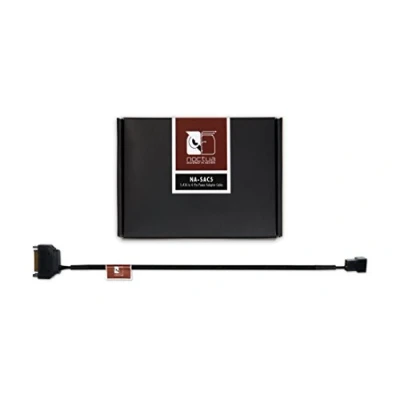 Afbeelding van Noctua NA SAC5, adapter voor S ATA naar 4 polige ventilatorvoeding (zwart)