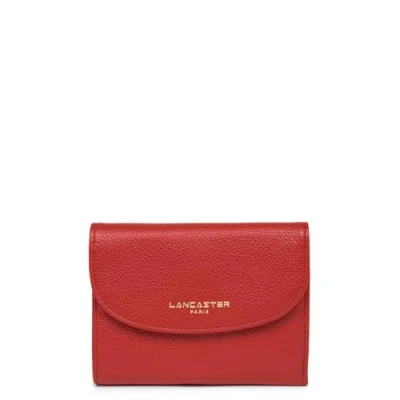 Afbeelding van Portemonnee Lancaster Paris Dune leer Rood