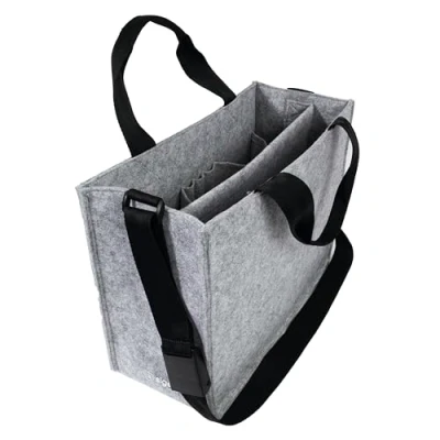 Afbeelding van Desk Sharing Bag Classic M lichtgrijs 360x280x150mm