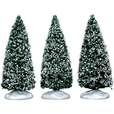 Afbeelding van Lemax Snowy Juniper Tree Small Set Of 3