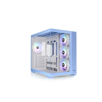 Afbeelding van Thermaltake View 380 TG ARGB Hydrangea Blue Midi tower PC behuizing Blauw