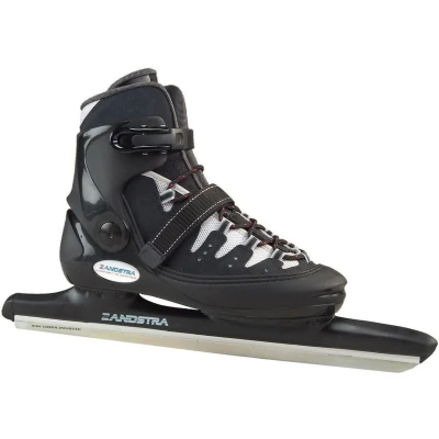 Afbeelding van Zandstra Noren Schaatsen 1392 Nylon Maat 34 Low Heel Zwart Lichtgewicht Veel Comfort Optimale Steun High Carbon Springsteel Veilig