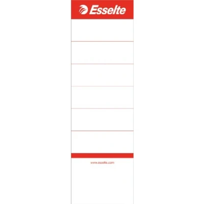 Afbeelding van Esselte 850001 zak met 10 zelfklevende etiketten voor ordner 75 mm